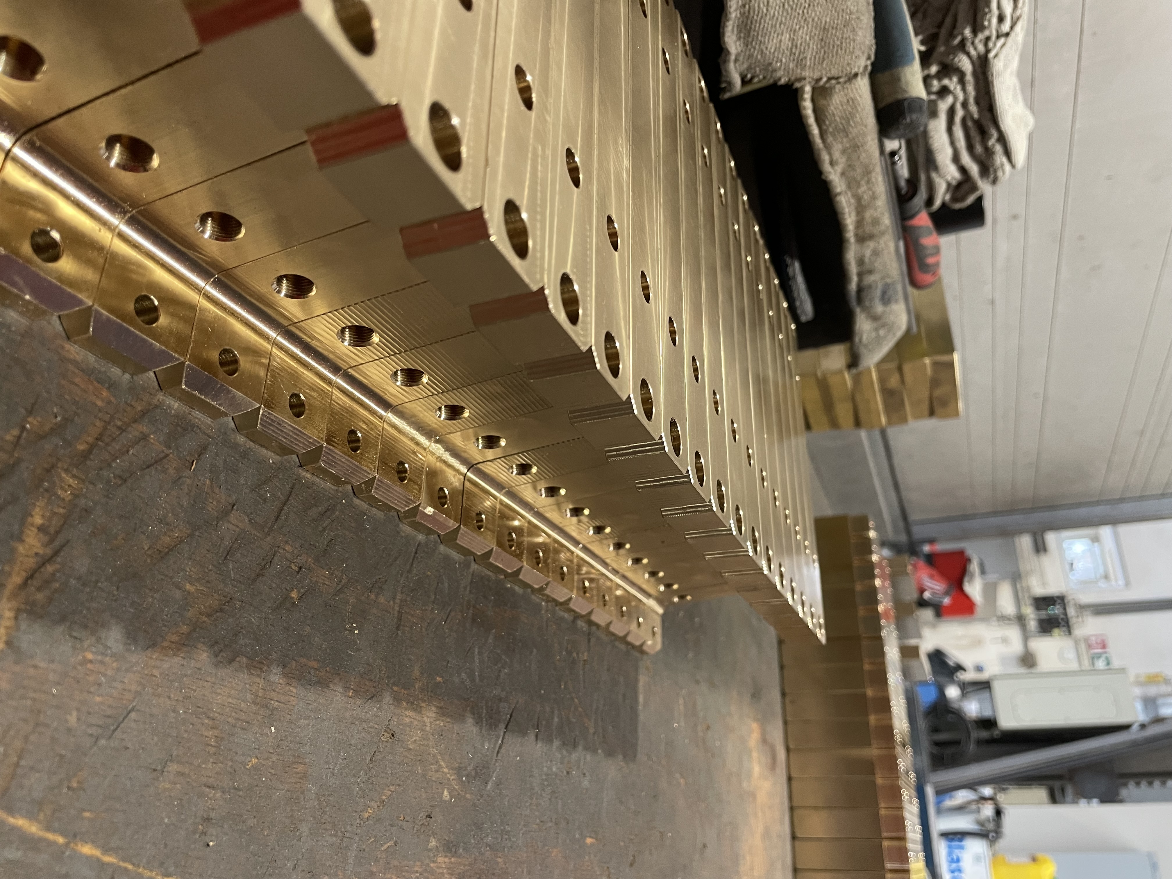 Frästeile Messing