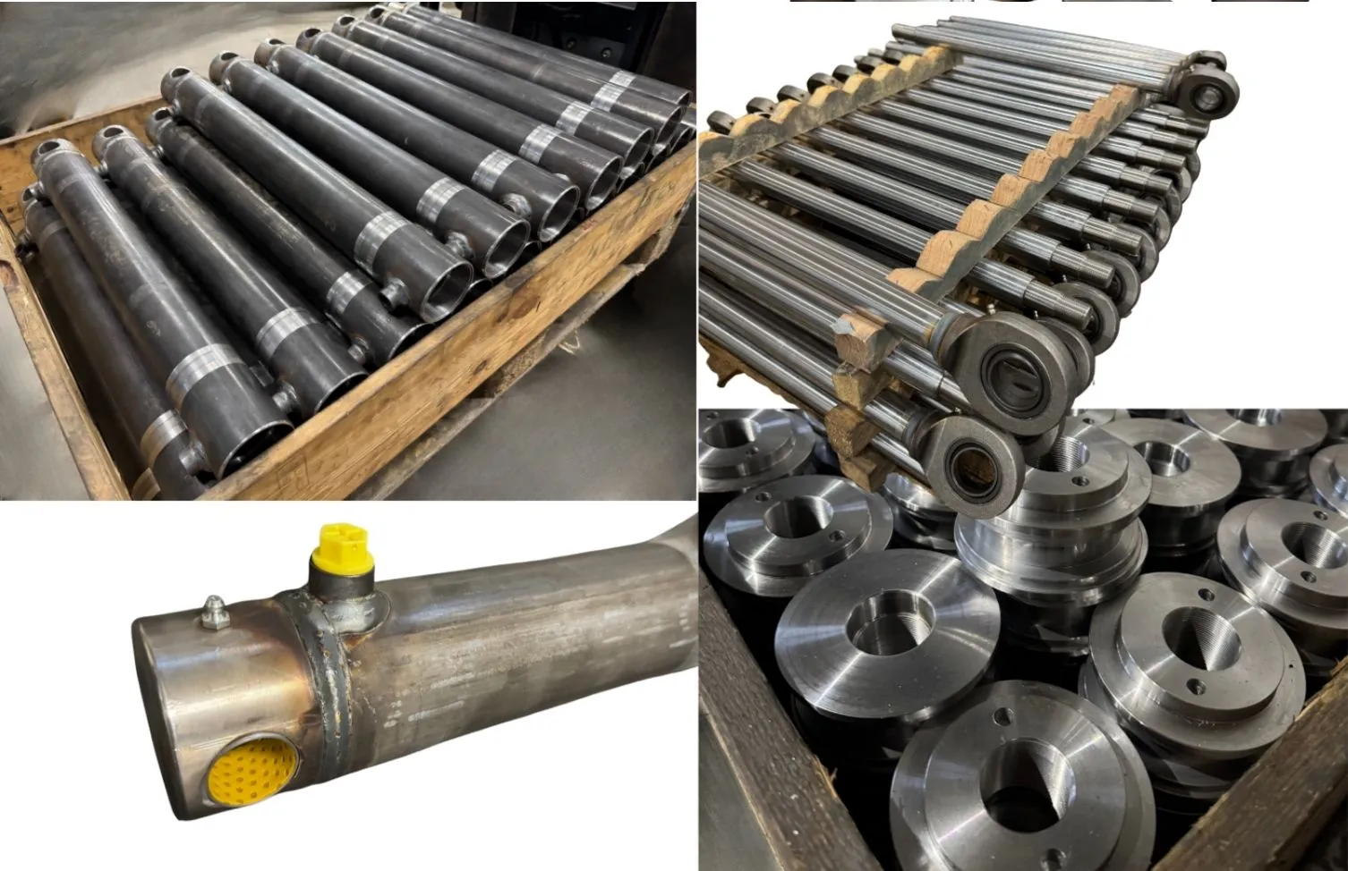 Hydraulic parts shafts