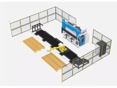 Rico Bender + yaskawa robot cell