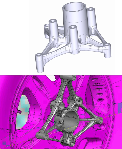GRNUDTRAEGER ERSATZRAD - SPARE WHEEL SUPPORT