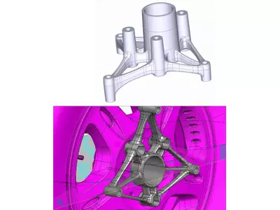 GRNUDTRAEGER ERSATZRAD - SPARE WHEEL SUPPORT