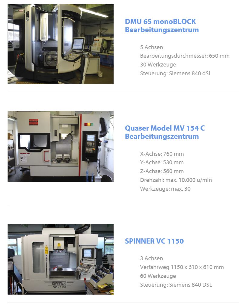 CNC-Fräsen Bohren