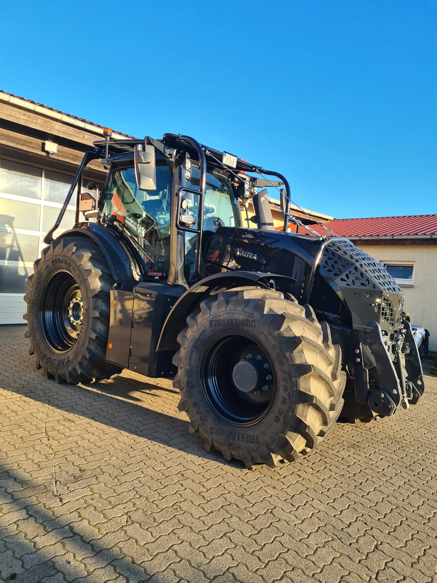 Forstverkleidung an Traktoren