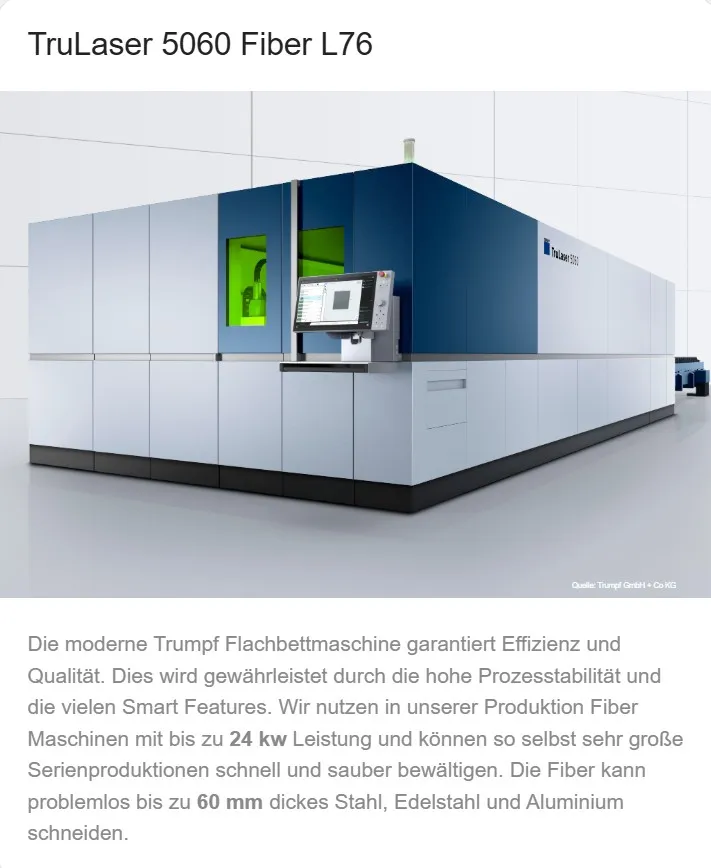 TruLaser 5060 Fiber L76