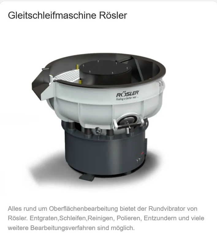 Gleitschleifmaschine Rösler