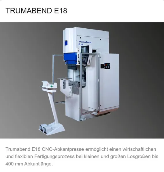 TRUMABEND E18