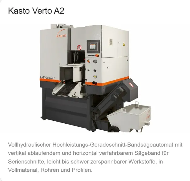 Kasto Verto A2