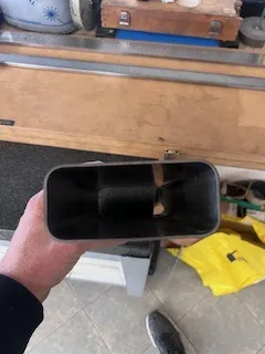 Pipe a Disegno in Titanio realizzato tutto piegato con una sola saldatura