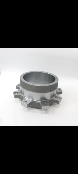 Hub for braking disc