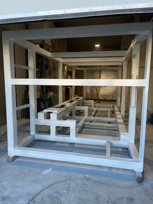 Machine frame
