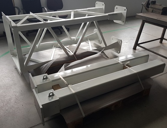 Machine frame