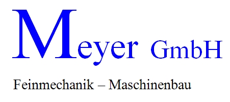 Meyer GmbH  Feinmechanik - Maschinenbau Logo