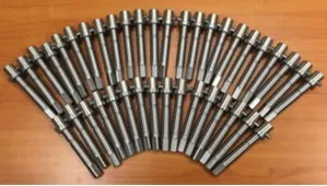 Drive shaft for a meat grinder auger