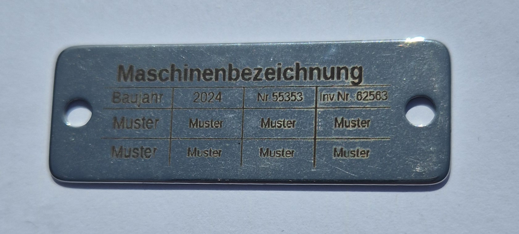 Typenschild