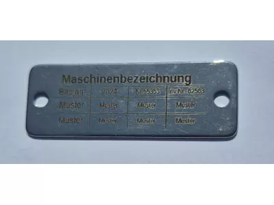 Typenschild