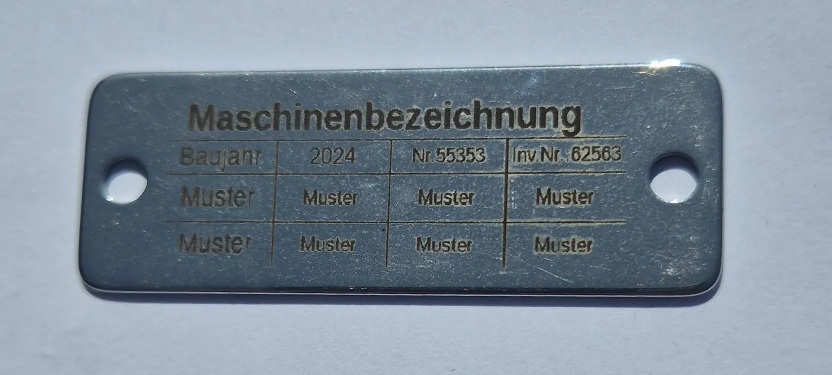Typenschild
