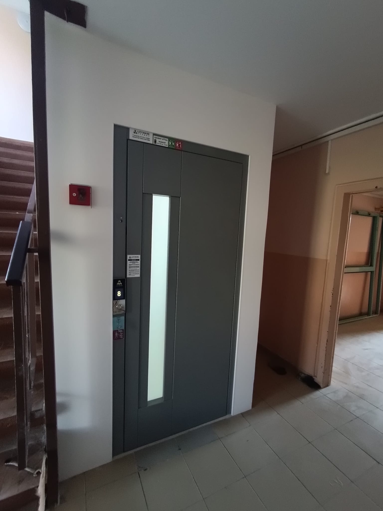 Elevator door