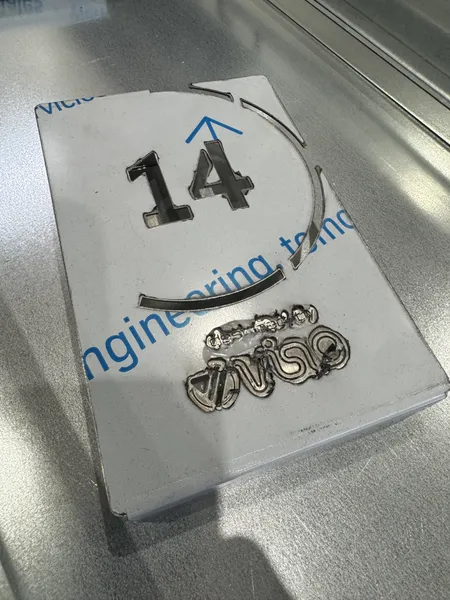 House number plate