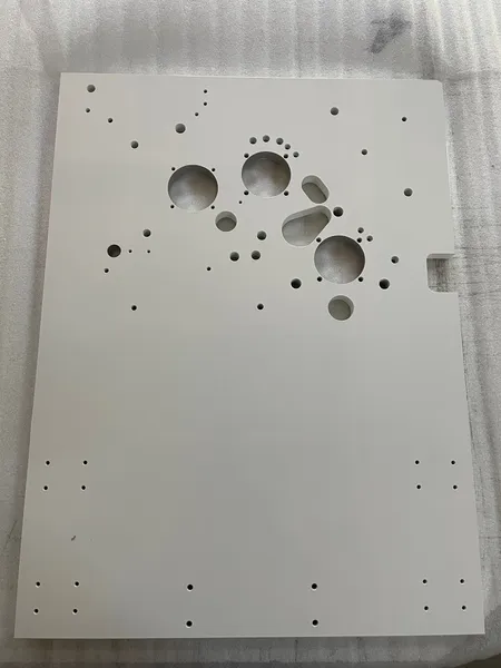 Paint aluminium parts