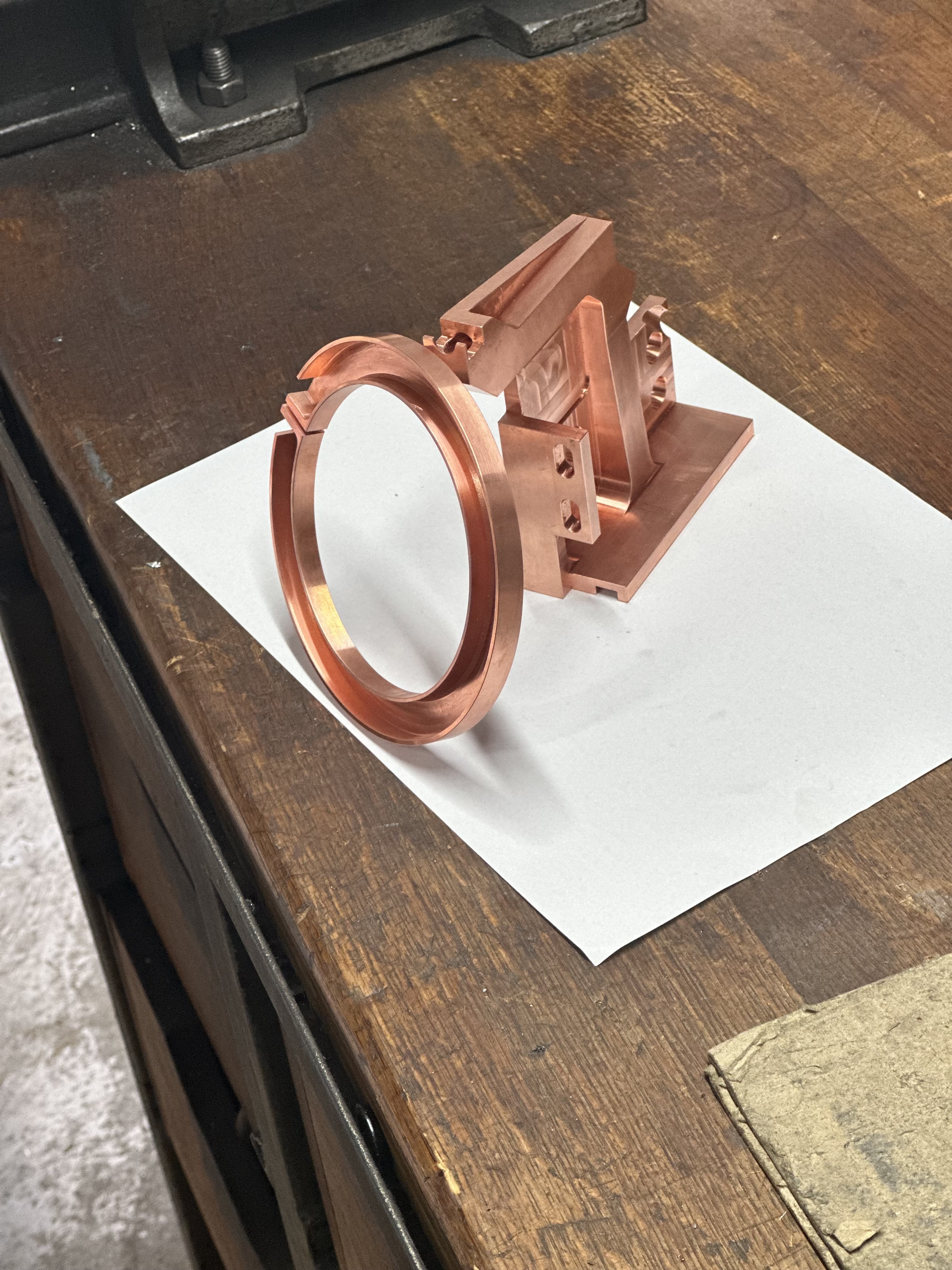 Bearing hardening inductor