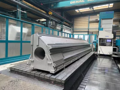 Maschinenbett Verbundwerkstoff