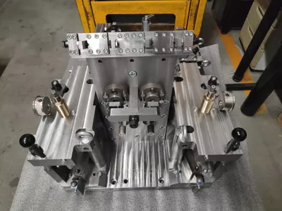 Pneumatische Klemmvorrichtung für Sonderbearbeitung