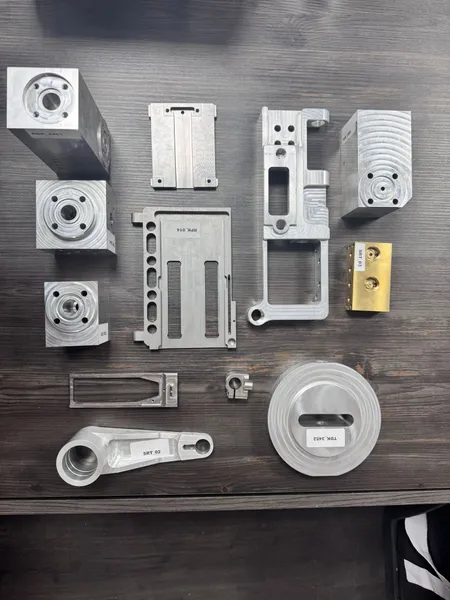 Machined Aerospace & Automation Parts (Sample Gallery)