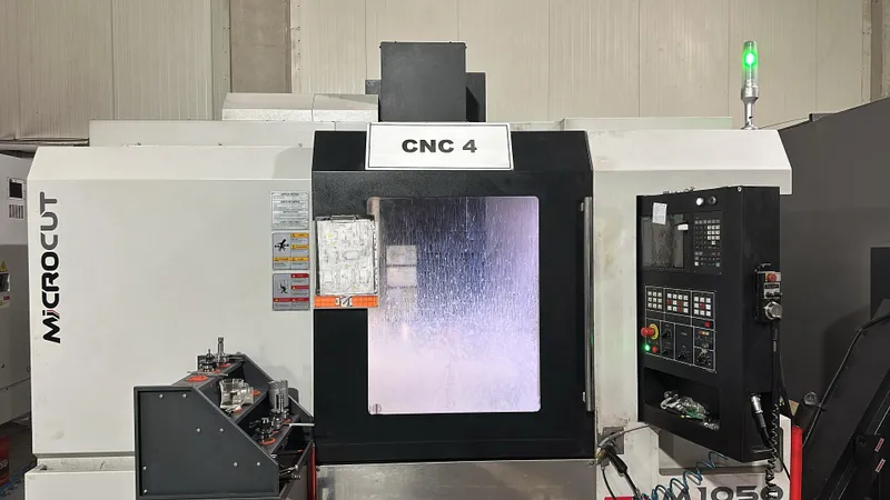 CNC Vertical Machining Center 3 Axis / Microcut M1050