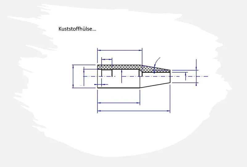 Kunststoffhülse