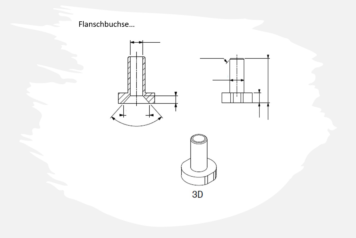 Flanschbuchse