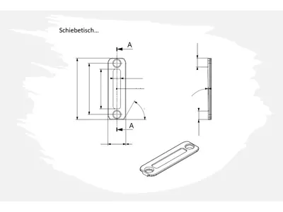 Schiebetisch