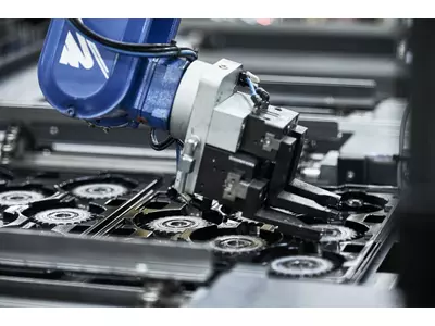 Kettenrad mit Lagermontage