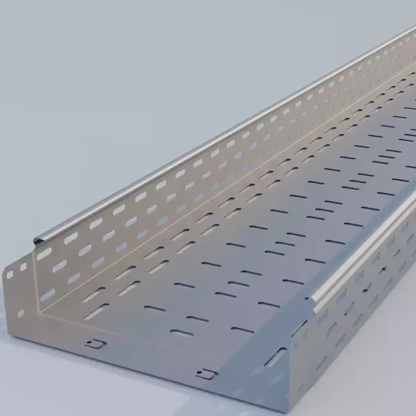 Flat cable trays with bolted connection