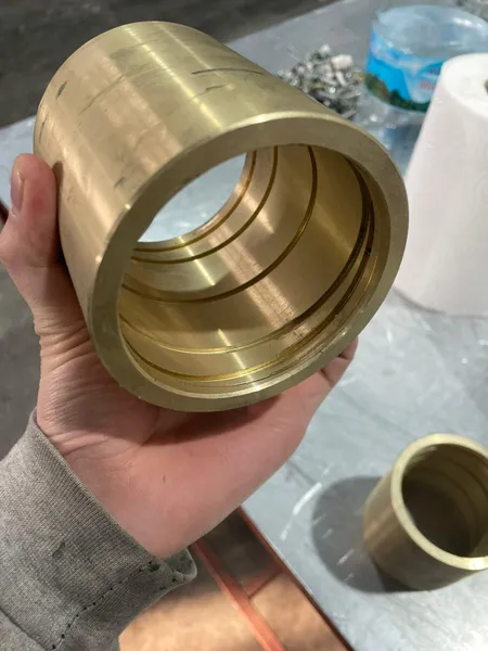 Self-Lubricating Bronze Bushing