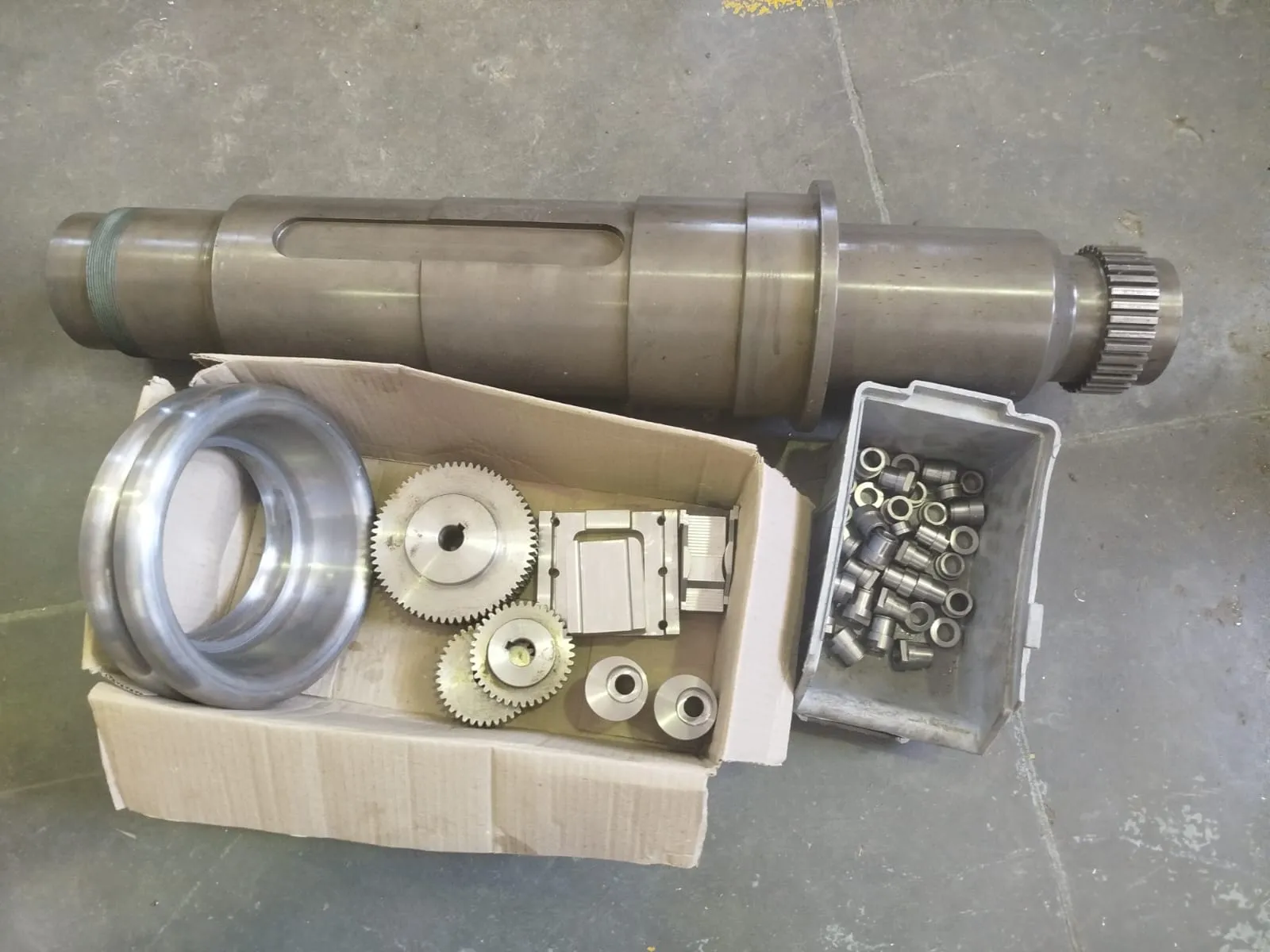 machine spare parts