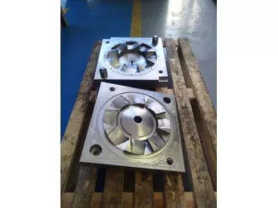 Gravity mold for aluminum