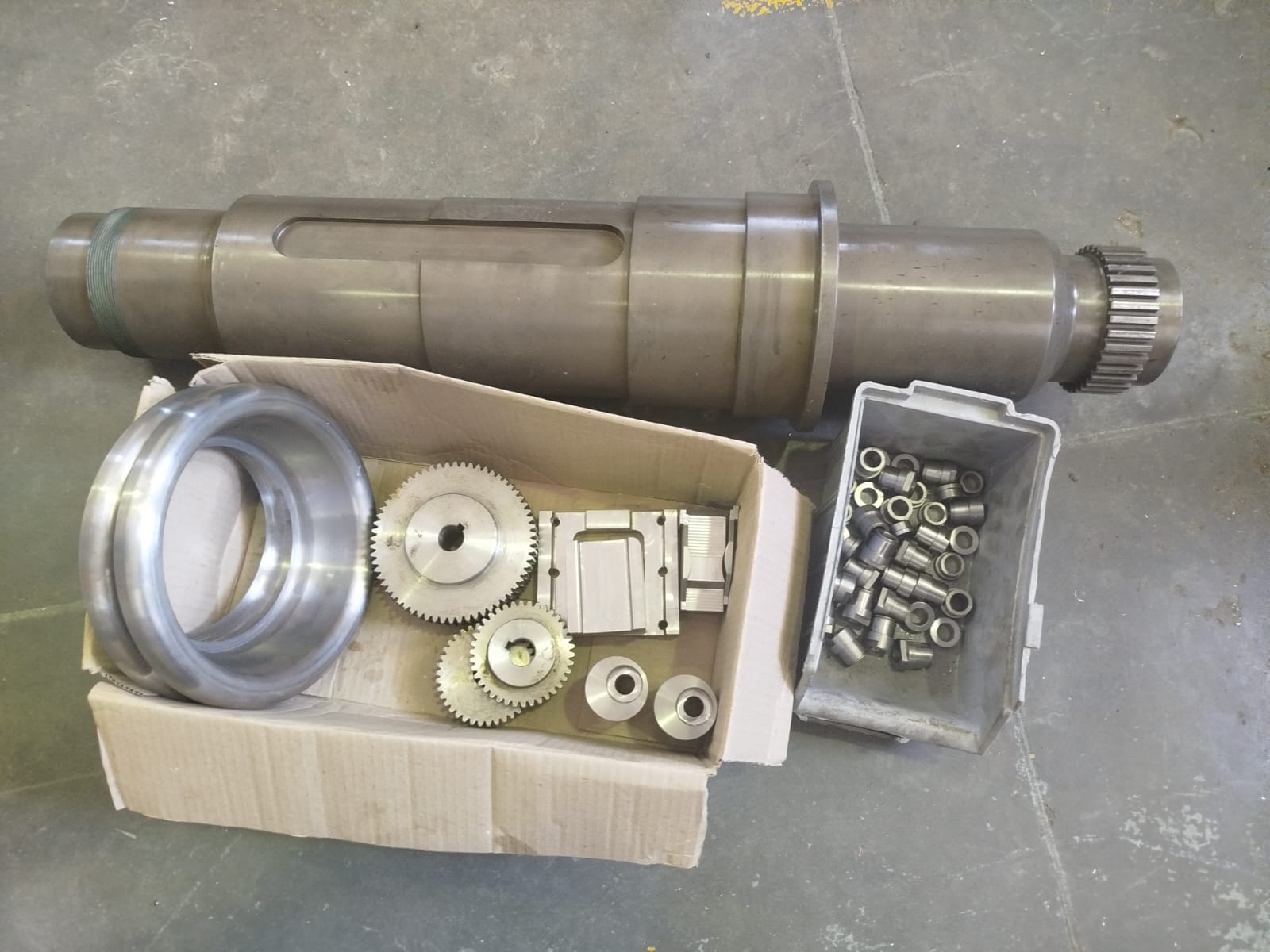 machine spare parts