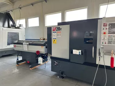 HAAS ST-20Y (dual spindle + bar feeder)