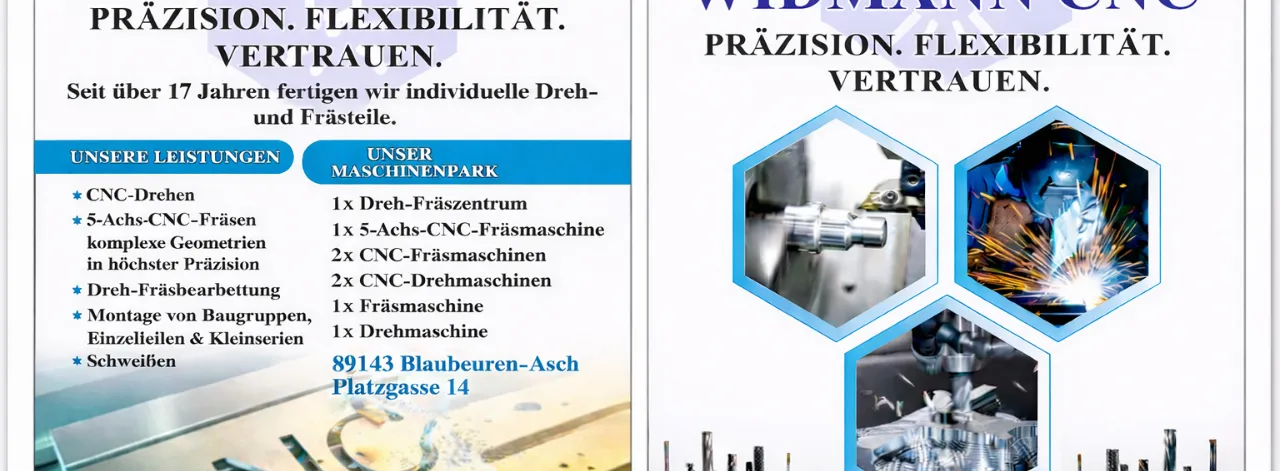 Rudolf Widmann Dreh und Frästeile