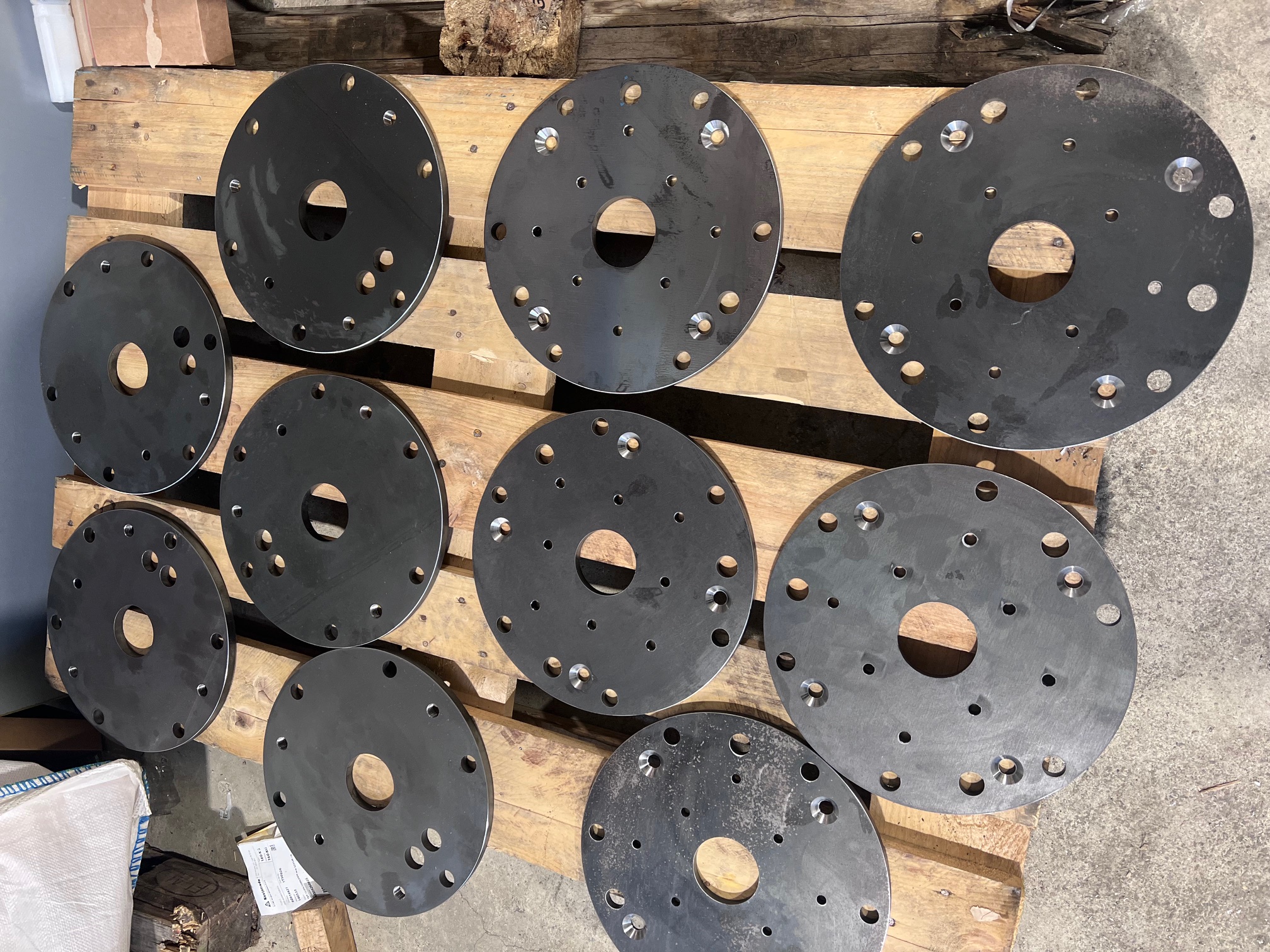 Flansche / Präzisionsscheibenlas