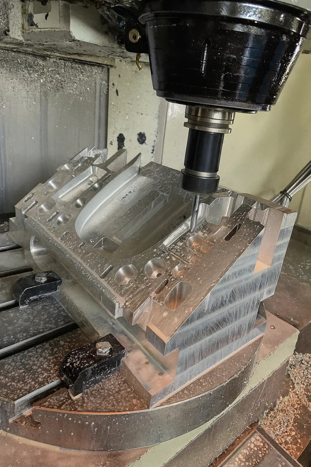 CNC in piena operazione