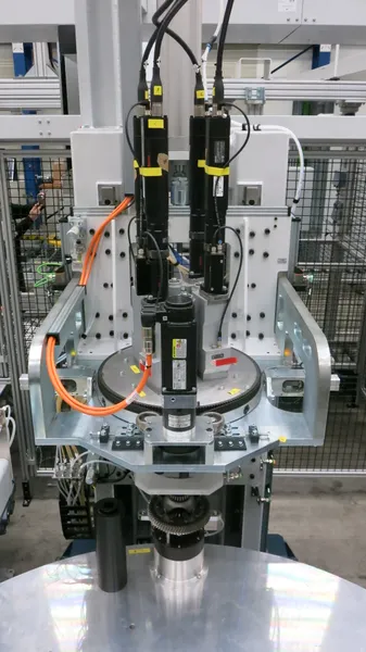 Schraubstation Vormontage