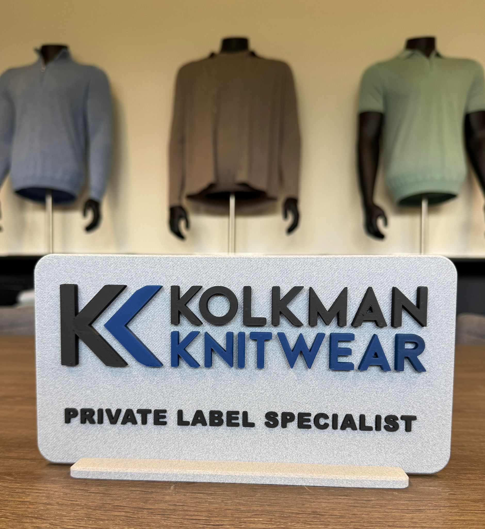 Company logo displays