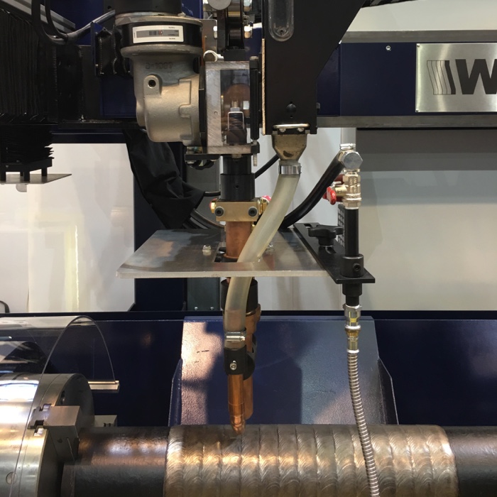 Weldcald machine
