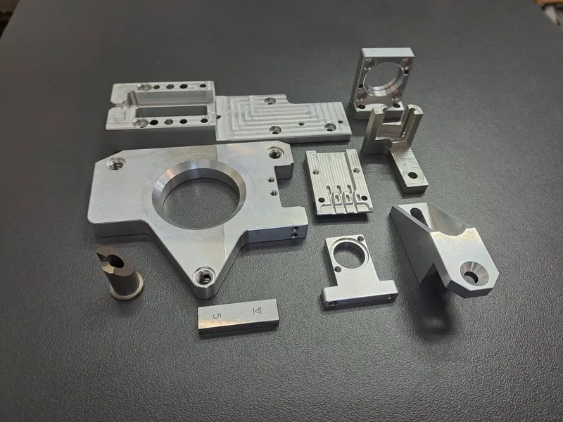 Milling parts