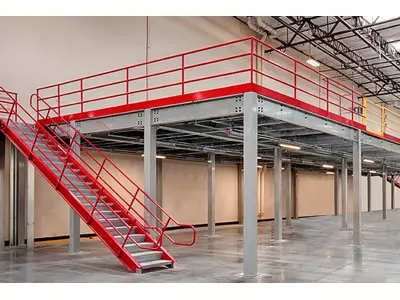 Stahlbau-Skelettkonstruktion