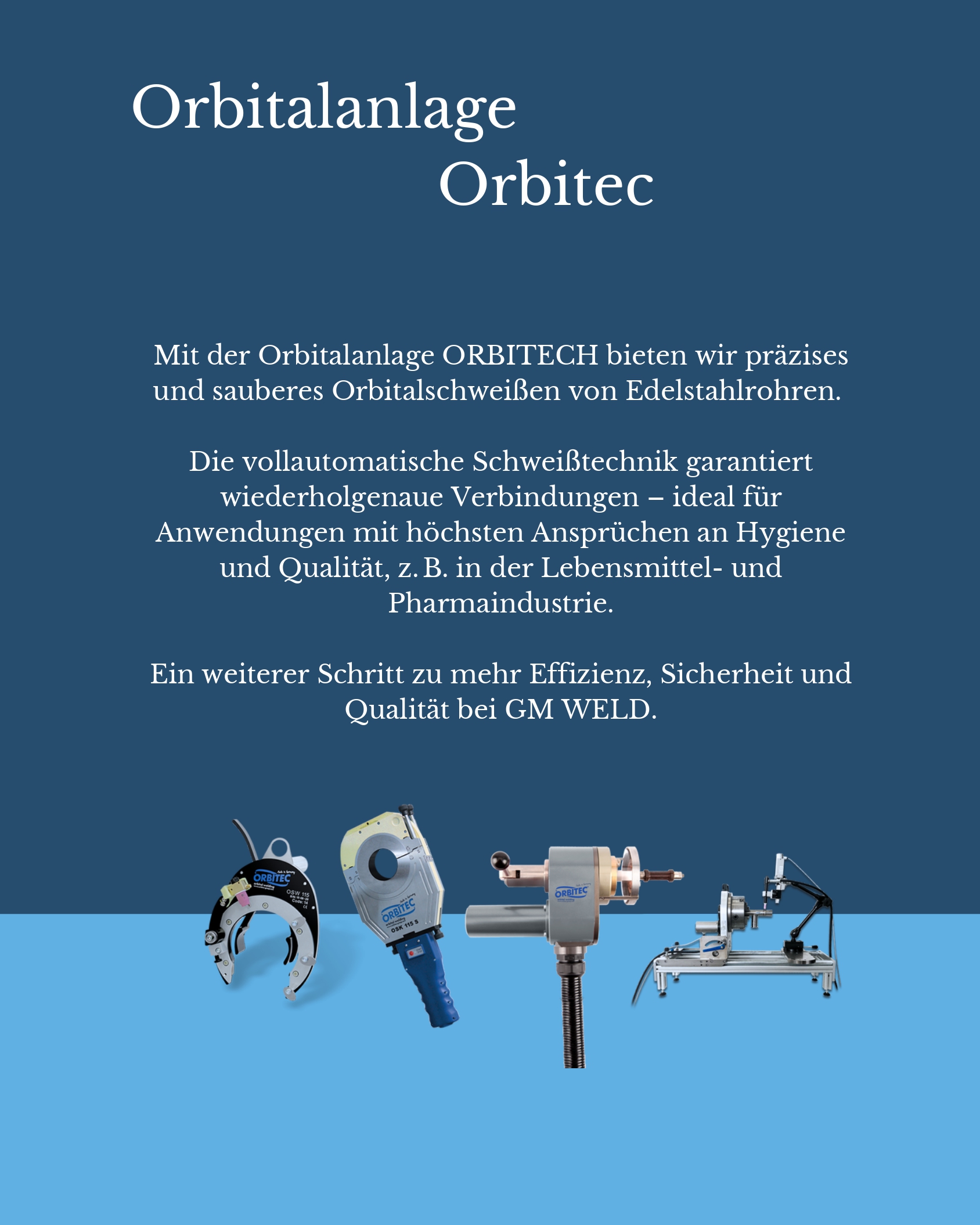 Orbitalanlage