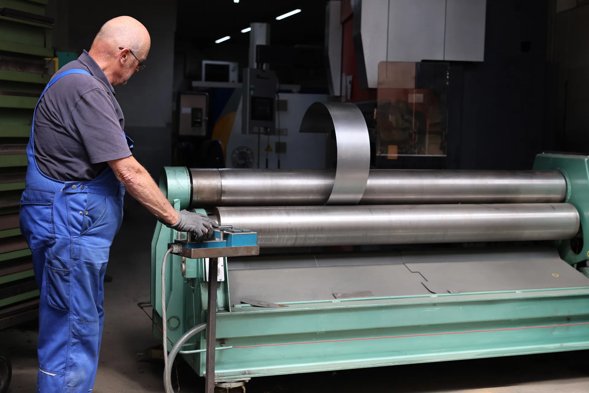 Blechrundwalze RUONDO Typ PS 205 x 2000