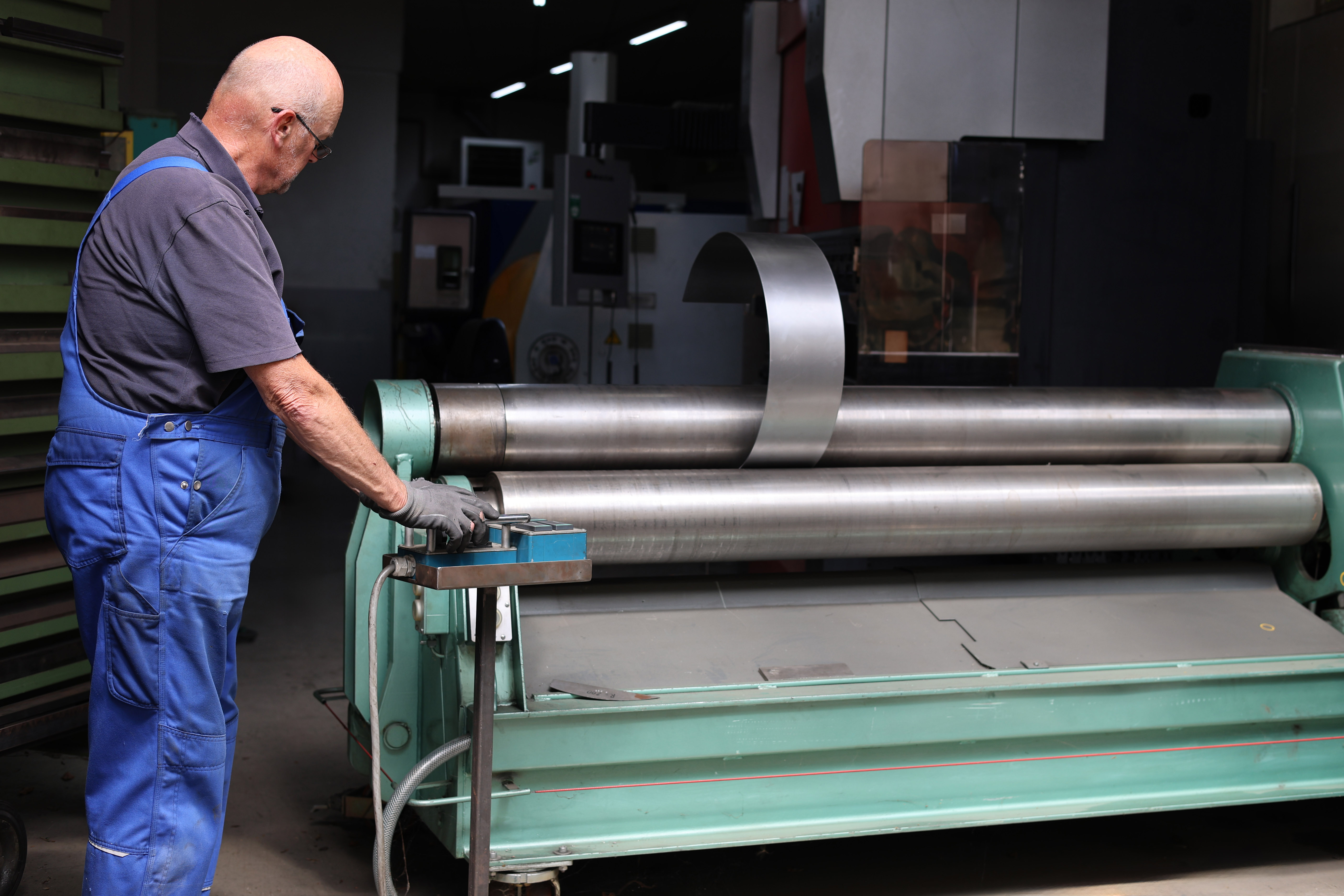Blechrundwalze RUONDO Typ PS 205 x 2000