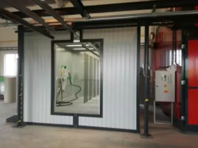 Pulverbeschichtungsbetrieb